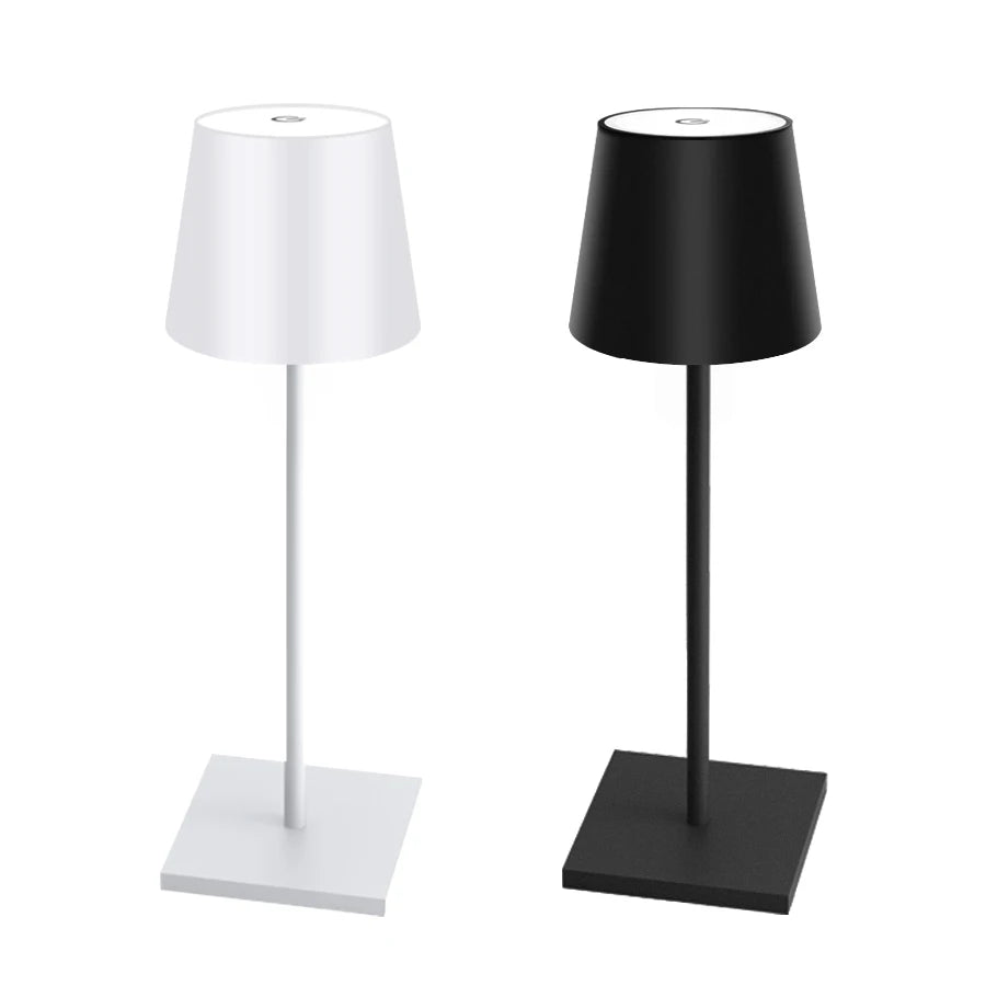 Rechargeable LED Table Lamp Touch Switch 3 Levels Dimmable Desk Lights Bar Club Dinner Creative Decorative Ambient Lighting - Buy online at  Vibe In Cart.