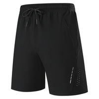 Men's Athletic Sports Shorts for Running and Training, Polyester Elastane