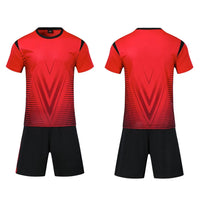 Customizable Unisex Soccer Jersey and Shorts Kit for Adults