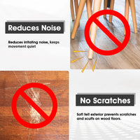 12Color Available Pre-Cut Tennis Balls Set of 4pcs Secure Fit for Most Walkers And Chairs Noise Reduction Walker Tennis Balls - Buy online at  Vibe In Cart.