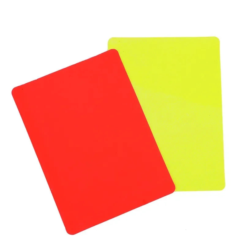 Soccer Referee Whistle Red and Yellow Card Tools Professional Football Soccer Ball Match Referee Kit Outdoor Survival Equipment - Buy online at  Vibe In Cart.