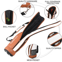 7-Piece Park Golf Set for Unisex with Drivers and Accessories