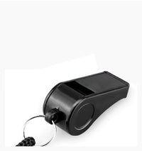 50PCS High Quality Black Whistle Referee Game Halter Whistle Outdoor Tour Hiking Whistle Suitable For Basketball Wholesale - Buy online at  Vibe In Cart.