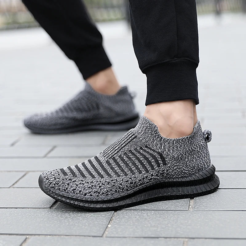 2025 Breathable Men Casual Shoes Lightweight Outdoor Male Walking Shoes Anti-slip Men's Sneakers Slip on Flats Vulcanized Shoes - Buy online at  Vibe In Cart.