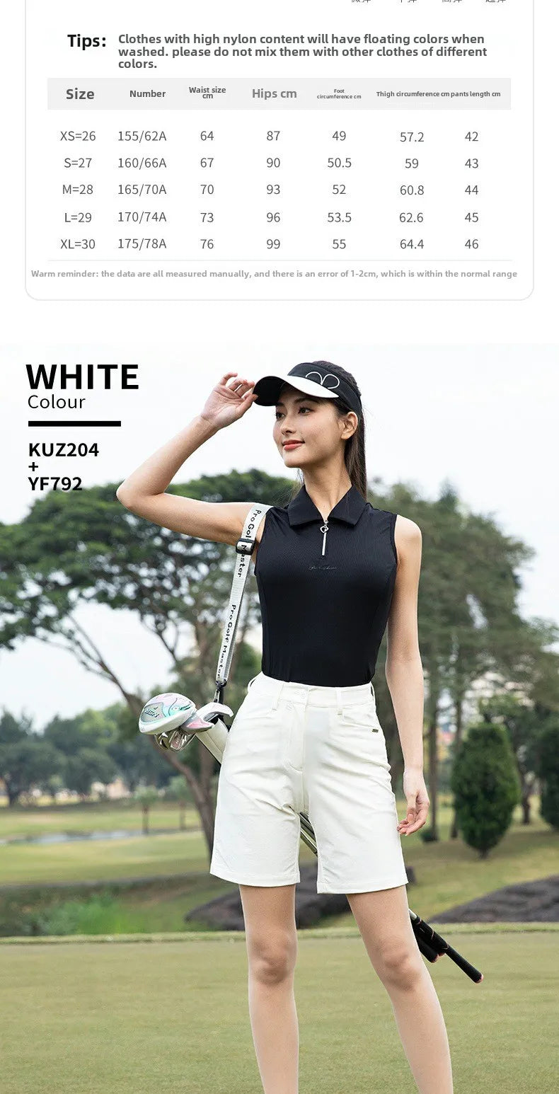 PGM Women's Golf Shorts Spring/Summer Wear for Woman KUZ204 - Buy online at  Vibe In Cart.