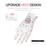 Korean and Japanese Golf Gloves Cartoon Tree Leaf Women's Microfiber Wear Resistant Sports Golf Gloves Non-slip and Breathable - Buy online at  Vibe In Cart.