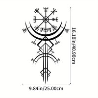 Unique Viking Rune Metal Wall Hanging Ideal For Home Decor Gift Bringing Mythological Inspiration To Your Personal Space - Buy online at  Vibe In Cart.