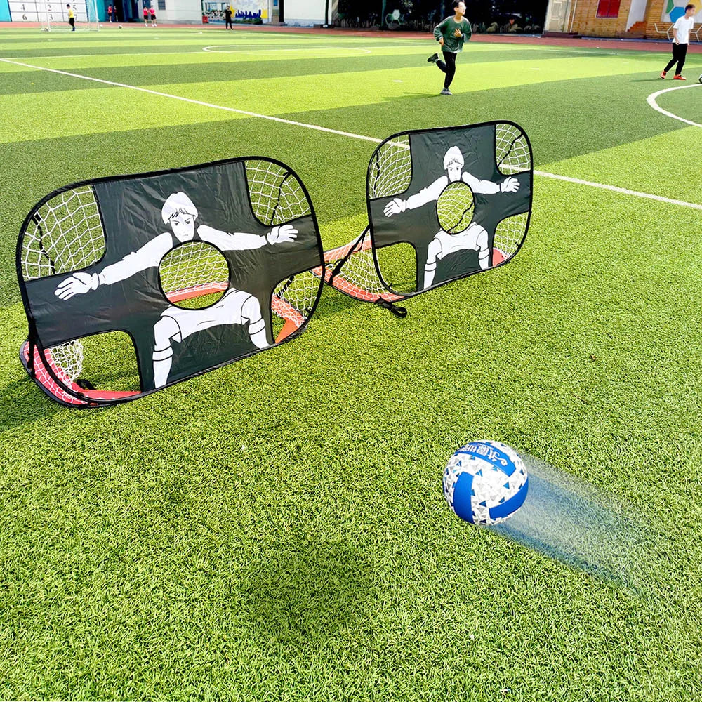 Foldable Football Goal Nylon Soccer Goal Kids and Adults Football Target Net for Playground Backyard Indoor Outdoor Training - Buy online at  Vibe In Cart.