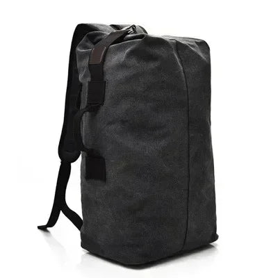 Large Capacity Outdoor Bags Travel Hiking Climbing Tactical Backpack Bag Men Women Canvas Bucket Bag Shoulder Sports Bag - Buy online at  Vibe In Cart.