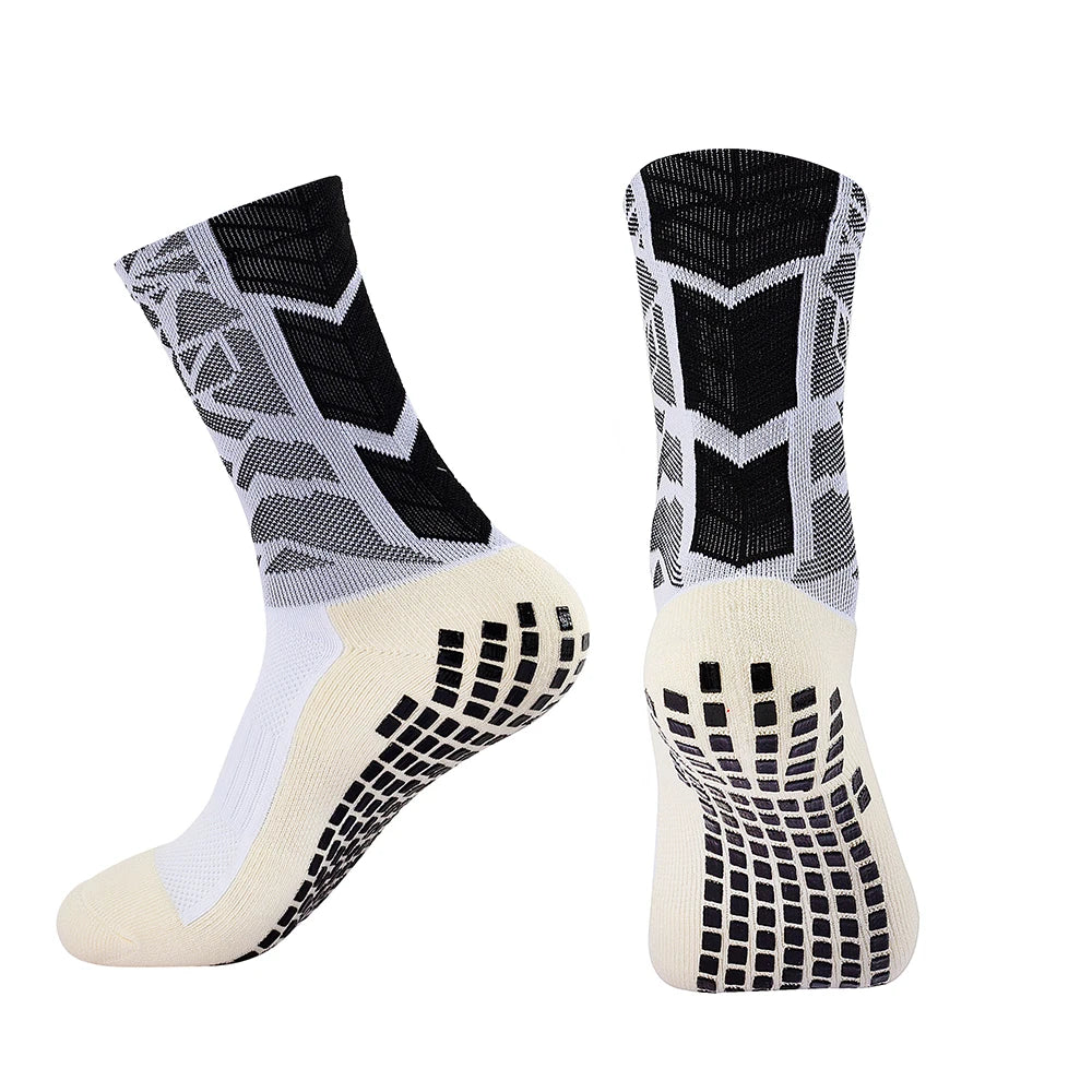 MagiMobo Grip Football Socks Glue Dispenser Men Mid Calf Socks Non Slip Running Sports Socks - Buy online at  Vibe In Cart.