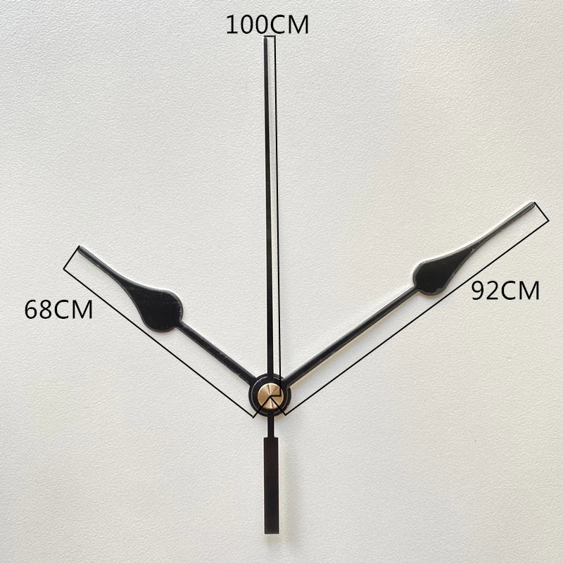 Silent Quartz Battery Operated Clock Movement with Hands