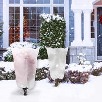 1/3Pcs Plant Covers Freeze Protection Non-woven Fabric Frost Cloth Plants Jacket Drawstring Tree Cover for Outdoor Plants - Buy online at  Vibe In Cart.