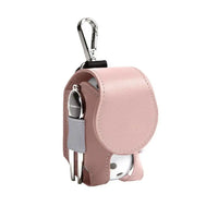 Mini Leather Golf Ball Storage Pouch with Waist Clip
