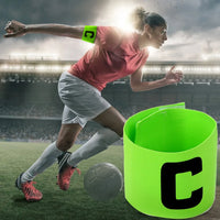 Football Captain Armband Professional Captain Arm Band Bracelet Adjustable Bright Color Soccer Training Accessories - Buy online at  Vibe In Cart.