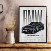 Black Famous Cars Competition Poster Picture Mural Modern Canvas Painting Wall Art Home Decoration Print for Living Room Decor - Buy online at  Vibe In Cart.