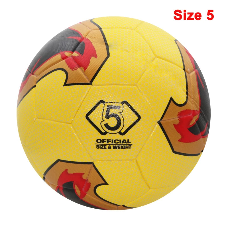 Soccer Balls, Size 5 and Size 4, PU Material, Seamless Design