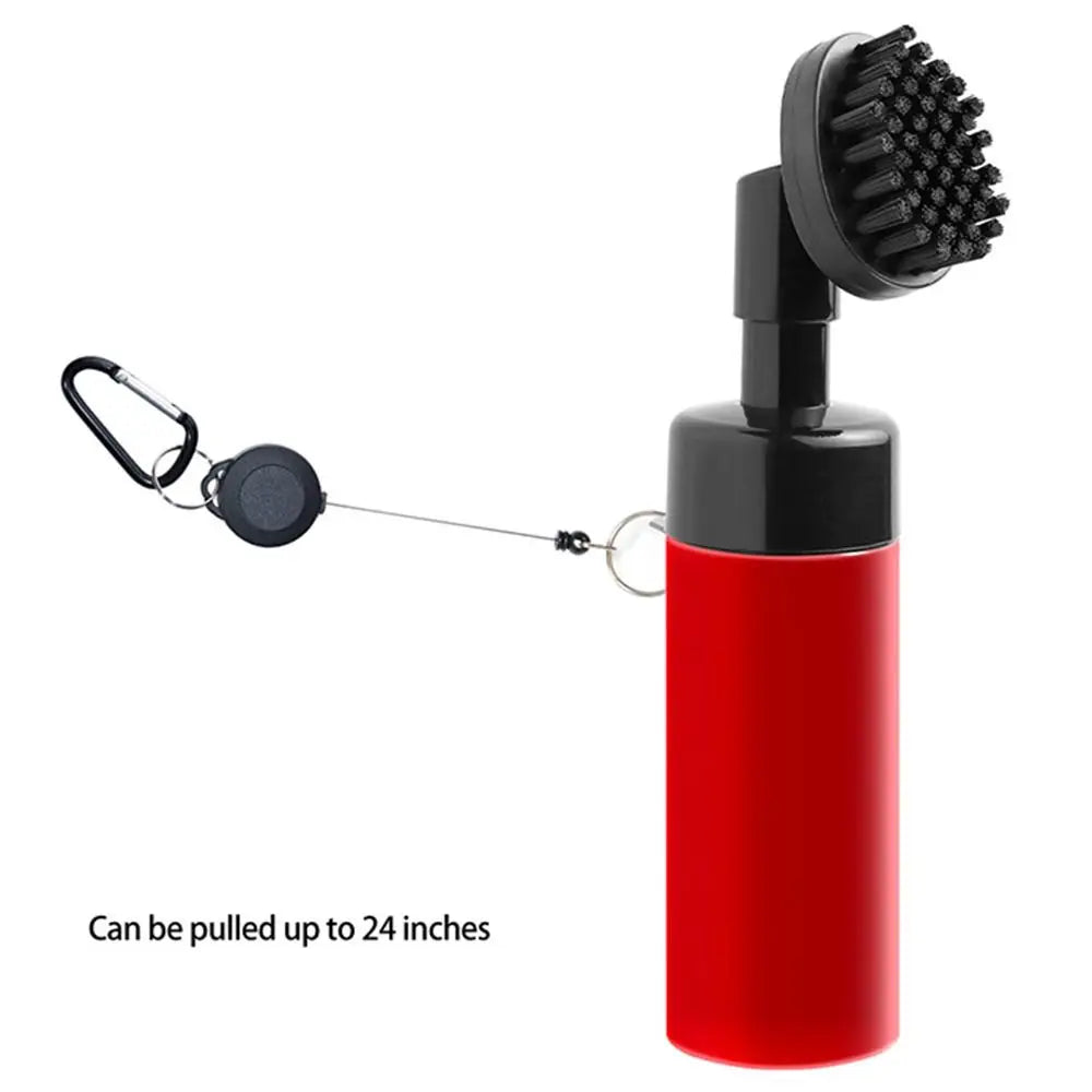 Golf Club Groove Cleaning Brush with Leakproof Water Reservoir and ABS Material