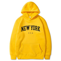 Men's Polyester Hooded Pullover Hoodie With Print