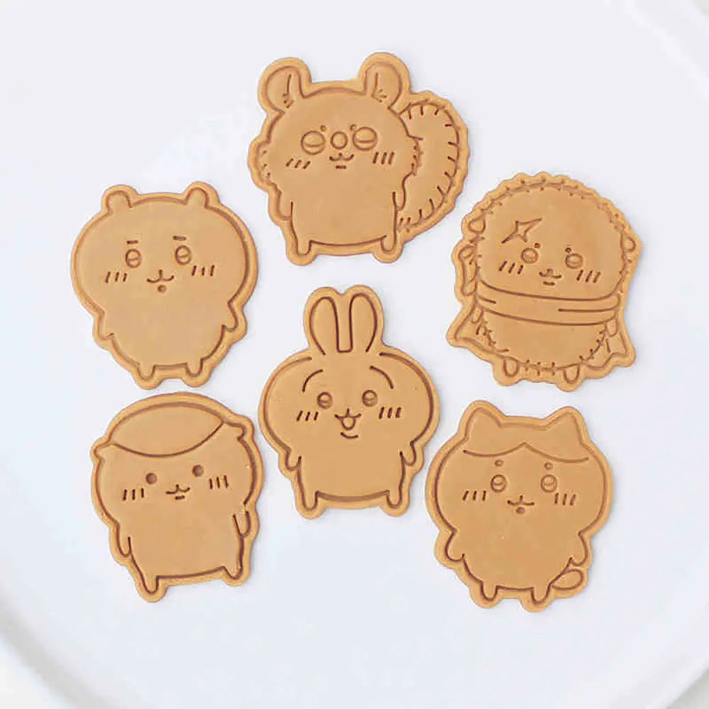 Cartoon Doll Cookie Cutters Pressable Biscuit Mold DIY Kitchen Baking Pastry Bakeware - Buy online at  Vibe In Cart.