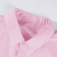 New Men's Business Casual Solid Color Short Sleeved Shirt for Summer Fashion No Ironing Comfortable and Versatile Top - Buy online at  Vibe In Cart.