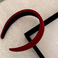 Headbands for Women Girl Hair Bands Korean Accessories Hoop Fascinators Elegant Headdress Vintage 2024 Popular New in Gift Black - Buy online at  Vibe In Cart.