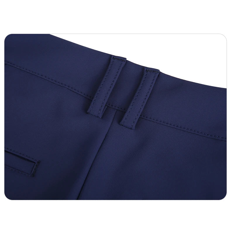 Women's High Waist Fleece Golf Pants Windproof Flared