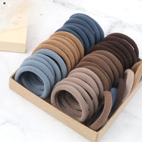 50PCS/Set Women Girls Basic Hair Bands 4cm Simple Solid Colors Elastic Headband Hair Ropes Ties Hair Accessories Ponytail Holder - Buy online at  Vibe In Cart.
