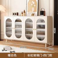 Modern Wooden Vertical Shoe Cabinet with Adjustable Shelves