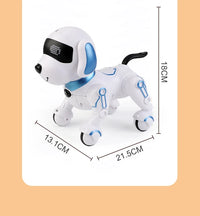 Interactive Remote Control Robot Dog with Programmable Stunts and Touch Features