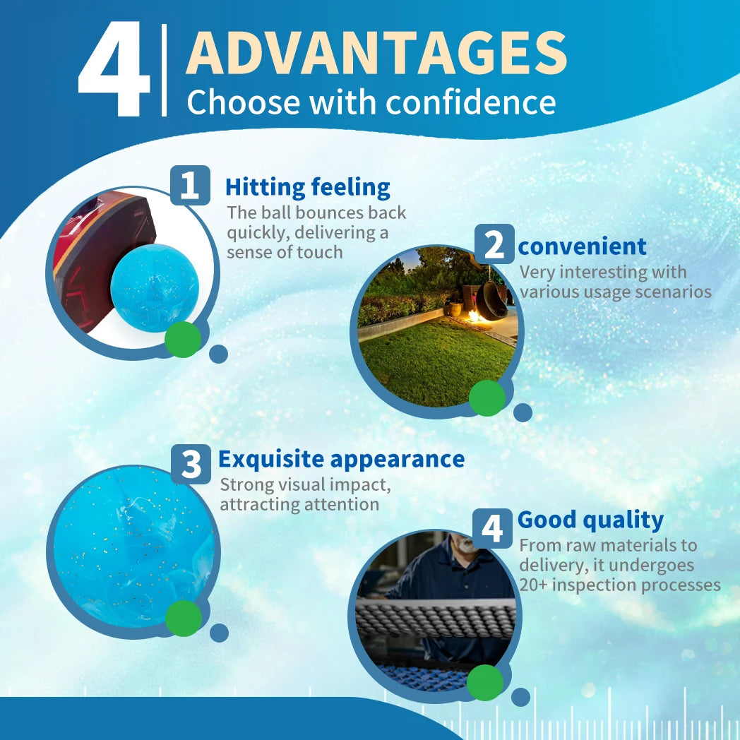 Caiton Park Golf Ball 60mm – Fluid Art Design (Red/Blue/Green) | 4-Layer Durable Core for Korean Courses & Indoor Practice - Buy online at  Vibe In Cart.