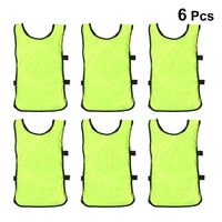 6 Pcs Training Vest Football Kids Practice Equipment Pinnies Youth Sports Basketball Football Vest Team Uniform Training Vest - Buy online at  Vibe In Cart.