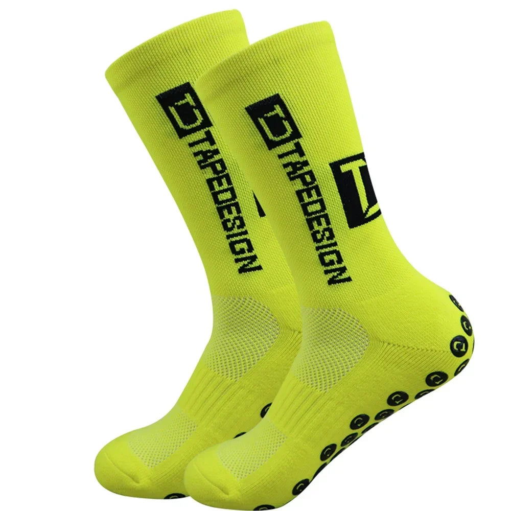 1 Pair Non Slip Soccer Socks Men Non Skid Grip Football Basketball Sport Cycling Socks 2025 New - Buy online at  Vibe In Cart.