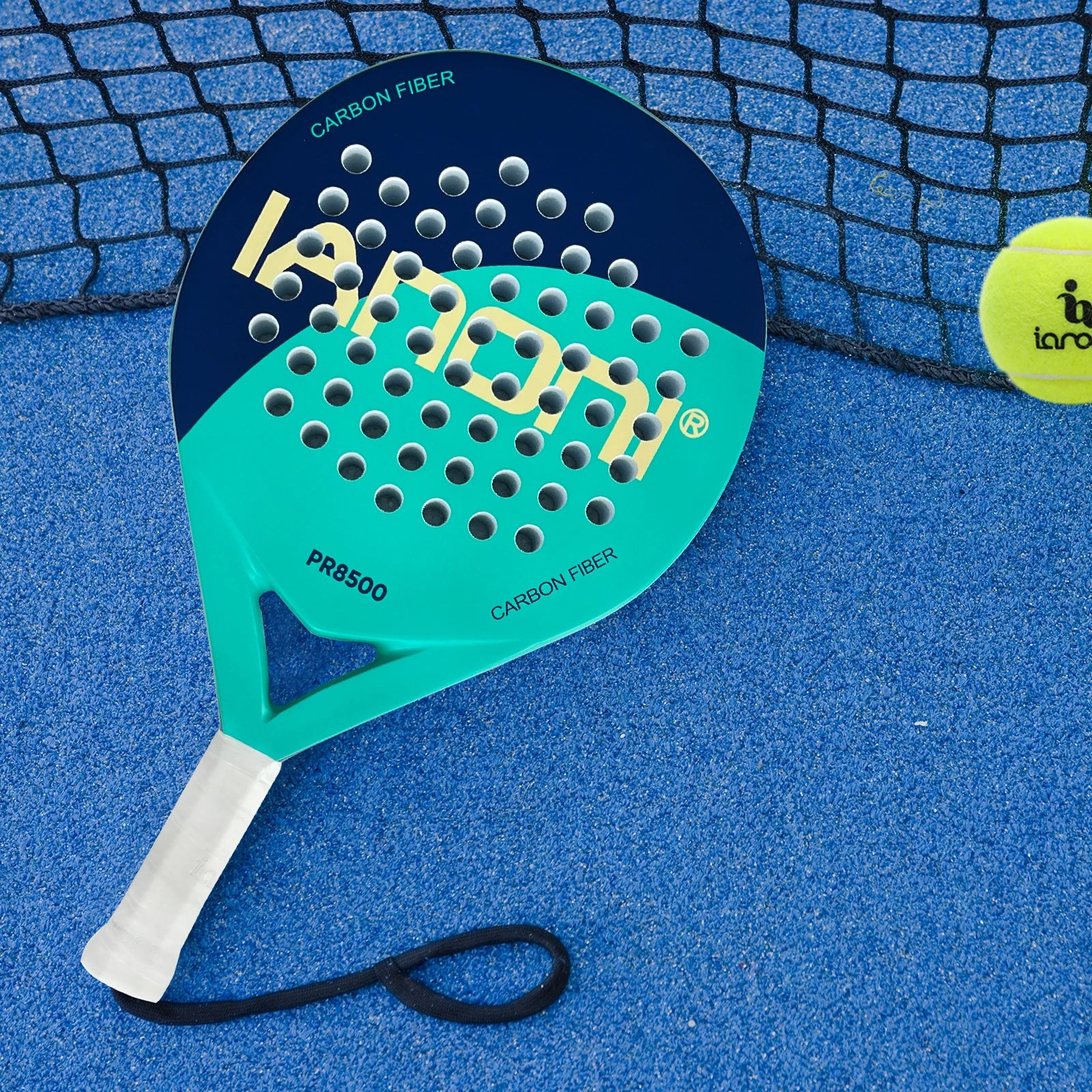 IANONI Padel Racket Carbon Fiber Surface with EVA Memory Flex Foam Core Padel Tennis Racquets Lightweight - Buy online at  Vibe In Cart.