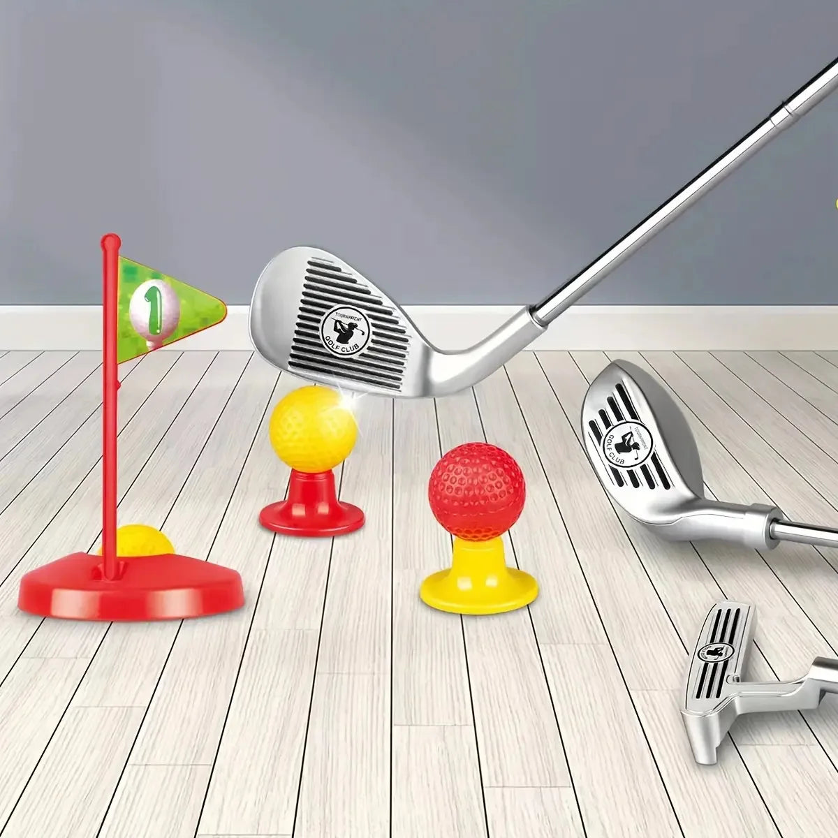 Children's Right-Handed Golf Club Complete Set with Steel Shaft