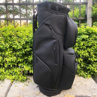 ASL GOLF OEM Brand Custom logo Black Tour Staff Golf Bags Pu Leather Waterproof Golf Bag for  with 14 - Buy online at  Vibe In Cart.
