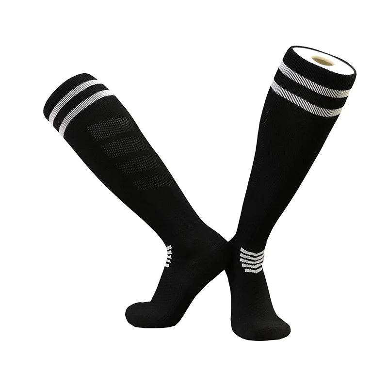 Towel Bottom Soccer Socks Breathable Knee High Training Long Stocking Adults Youths Kids Practical Competition Football Socks - Buy online at  Vibe In Cart.