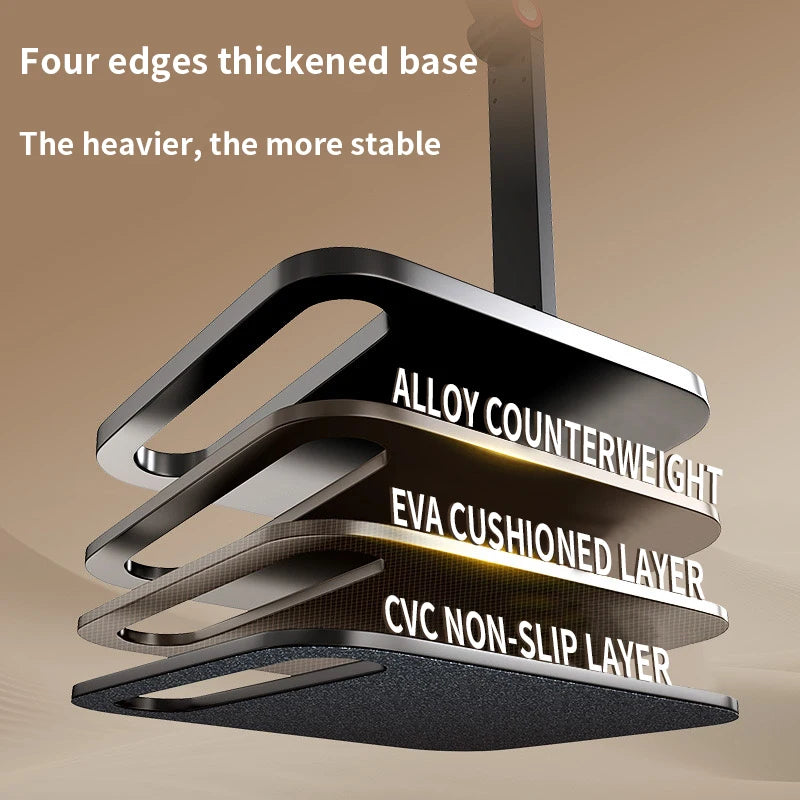 Adjustable VESA Monitor Stand for 10-20 Inch Screens with 360 Degree Swivel