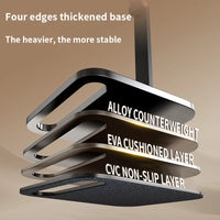 Adjustable VESA Monitor Stand for 10-20 Inch Screens with 360 Degree Swivel