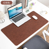Waterproof Leather Desk Mat for Computer, Non-Slip and Easy to Clean