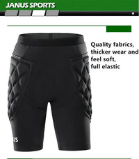 Goalkeepers Football Shorts Men Soccer Training Tights Futbol Protection Sponge Roller Skating Doorkeeper Shorts Jersey Crash - Buy online at  Vibe In Cart.