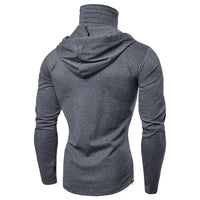 2025 Men Balaclava Zip Hoodie Winter Warm Casual Sweatshirt with Hooded Face Mask Zipper Design Sports Jacket Outdoor Activities - Buy online at  Vibe In Cart.