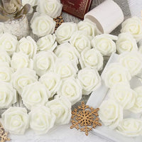 10/20/50Pcs Artificial Foam Rose Flowers PE Fake Flower for Home Room Dceor Wedding Party Halloween Thanksgiving Christmas Decor - Buy online at  Vibe In Cart.