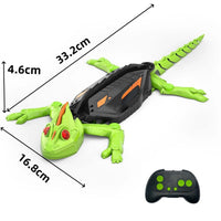 RC Wall Climbing Gecko Toys Biomimetic Crawling Insect Prank Toy Kids Remote Control Electric Robot Lizard Bionic Novelty Gift - Buy online at  Vibe In Cart.