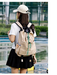 Lightweight Nylon Drawstring Racket Bag for Tennis and Badminton