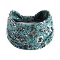 Bohemia Print Wide Headbands New Vintage Elastic Knot Turban Headwrap for Women Girls Soft Print Yoga Bandana Hair Accessories - Buy online at  Vibe In Cart.