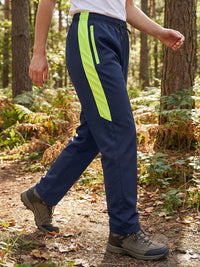 Men's Colorblock Patchwork Sports Pants with Zipper Side Pockets Spring Fall Breathable Quick Dry Hiking Running Trousers - Buy online at  Vibe In Cart.