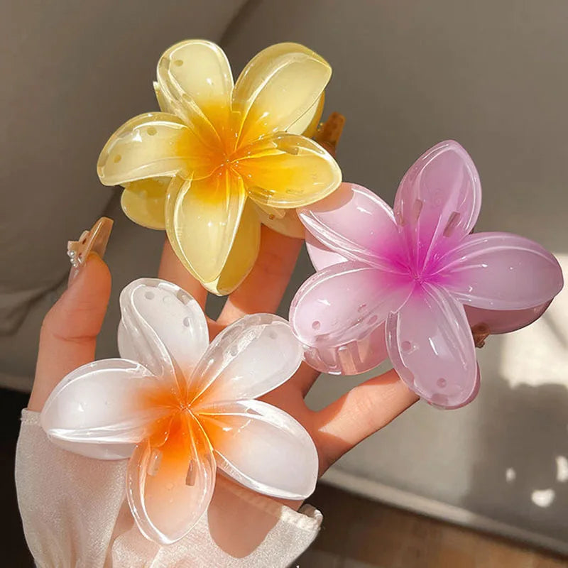Fashion Flower Hair Clips For Women Bohemia Large Hair Claw Clamp Hairpins Barrettes Girls Beach Hair Accessories Headwear Gifts - Buy online at  Vibe In Cart.