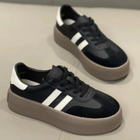 Spring and Autumn New Korean version Fashion Casual color Bock Thick sole Women's Versatile Comfortable Vulcanized Shoes 2025 - Buy online at  Vibe In Cart.