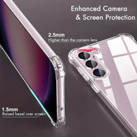 Transparent Shockproof Silicone Bumper Phone Case