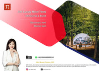Geodesic Dome Manor greenhouse Tent Leisure Resort Vacation Outdoor Glamping Round Tent Transparent Starry Sky Luxury Hotel Dome - Buy online at  Vibe In Cart.